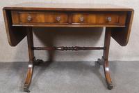 Regency Style Inlaid Mahogany Sofa Table by Thomas Glenister High Wycombe, Bucki (8 of 9) Regency Style Inlaid Mahogany Sofa Table by Thomas Glenister High Wycombe, Bucki (8 of 9)