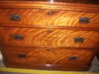 Walnut Three Drawer Dressing Chest (3 of 3) Walnut Three Drawer Dressing Chest (3 of 3)