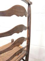 Pair of Antique Ladder Back Chairs (8 of 8) Pair of Antique Ladder Back Chairs (8 of 8)