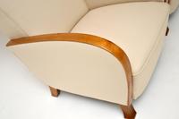 Pair of Swedish Art Deco Satin Birch Armchairs (9 of 9) Pair of Swedish Art Deco Satin Birch Armchairs (9 of 9)