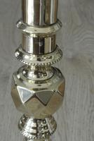 Pair of Large Victorian Beehive & Diamond Brass Candlesticks c.1890 - Pushers 11.75" (5 of 7) Pair of Large Victorian Beehive & Diamond Brass Candlesticks c.1890 - Pushers 11.75" (5 of 7)