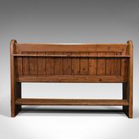 Antique Hallway Bench, English, Pine, Reception, Pew, Ecclesiastic, Victorian (6 of 12) Antique Hallway Bench, English, Pine, Reception, Pew, Ecclesiastic, Victorian (6 of 12)