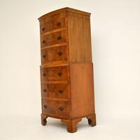 Antique Georgian Style Burr Walnut Chest on Chest (3 of 9) Antique Georgian Style Burr Walnut Chest on Chest (3 of 9)