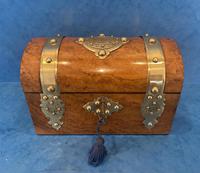 Victorian Brassbound Burr Walnut Stationary Box (2 of 11) Victorian Brassbound Burr Walnut Stationary Box (2 of 11)