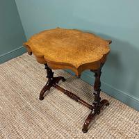 Spectacular Victorian Birds Eye Maple Occasional Table (5 of 8) Spectacular Victorian Birds Eye Maple Occasional Table (5 of 8)