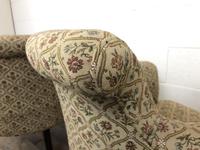 Victorian Three Piece Suite with Gold Floral Upholstery (13 of 26) Victorian Three Piece Suite with Gold Floral Upholstery (13 of 26)