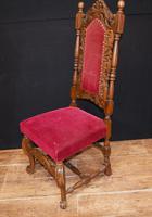 Set Antique Oak Dining Chairs - Farmhouse Kitchen Diners 1880 (7 of 11) Set Antique Oak Dining Chairs - Farmhouse Kitchen Diners 1880 (7 of 11)