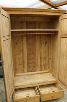 Quality! Large Old Pine Double 'Knock Down' Wardrobe - We Deliver! (9 of 17) Quality! Large Old Pine Double 'Knock Down' Wardrobe - We Deliver! (9 of 17)