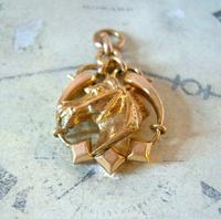 Victorian Pocket Watch Chain Horse & Pony Fob 1890s 10ct Rose Gold Filled Equestrian Fob (9 of 9) Victorian Pocket Watch Chain Horse & Pony Fob 1890s 10ct Rose Gold Filled Equestrian Fob (9 of 9)