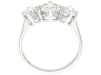 2ct Diamond & Platinum Three Stone Ring - Vintage c.1940 (5 of 9) 2ct Diamond & Platinum Three Stone Ring - Vintage c.1940 (5 of 9)