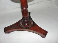 Regency Mahogany Pedestal Table with Under-basket (4 of 5) Regency Mahogany Pedestal Table with Under-basket (4 of 5)