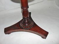 Regency Mahogany Pedestal Table with Under-basket (4 of 5)