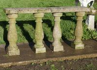 Weatherworn Concrete Balustrade, Columns & Coping Stones (3 of 7) Weatherworn Concrete Balustrade, Columns & Coping Stones (3 of 7)