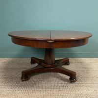 Antique Victorian Mahogany Pedestal Extending Dining Table (2 of 7) Antique Victorian Mahogany Pedestal Extending Dining Table (2 of 7)