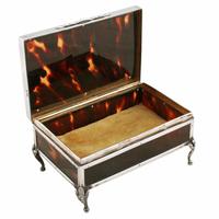 George V Silver & Tortoise Shell Box (3 of 8) George V Silver & Tortoise Shell Box (3 of 8)