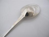 Georgian silver bright-cut serving spoon Hester Bateman London 1789 (5 of 7) Georgian silver bright-cut serving spoon Hester Bateman London 1789 (5 of 7)