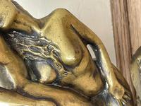 Art Deco French Signed Gilt Bronze 2 Female Nude Mermaids Swimming Statue c.1930 (18 of 41) Art Deco French Signed Gilt Bronze 2 Female Nude Mermaids Swimming Statue c.1930 (18 of 41)