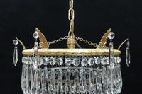 Italian Art Deco Five Tier Crystal Glass Chandelier, 1930s (3 of 7) Italian Art Deco Five Tier Crystal Glass Chandelier, 1930s (3 of 7)