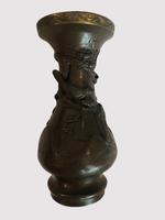 Pair of Antique Japanese Bronze Vases Meiji Period (5 of 7) Pair of Antique Japanese Bronze Vases Meiji Period (5 of 7)