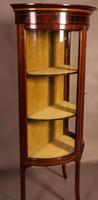 Good Quality Display Cabinet with Bow Glass Doors (2 of 5) Good Quality Display Cabinet with Bow Glass Doors (2 of 5)