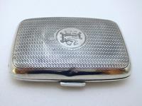Edwardian 1902 English Antique Solid Sterling Silver Hip Pocket Small Cigarette Case (3 of 10) Edwardian 1902 English Antique Solid Sterling Silver Hip Pocket Small Cigarette Case (3 of 10)