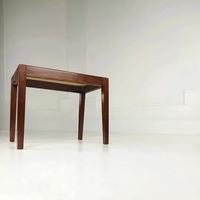 Mahogany Stool with Rattan Seat (3 of 3) Mahogany Stool with Rattan Seat (3 of 3)