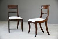 Pair of Regency Mahogany Dining Chairs (2 of 13) Pair of Regency Mahogany Dining Chairs (2 of 13)