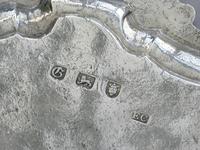 George III Silver Salver Arms of Graham of Esk by Ebenezer Coker, London 1762 (8 of 10) George III Silver Salver Arms of Graham of Esk by Ebenezer Coker, London 1762 (8 of 10)
