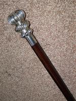Vintage 925 Silver Segment Patterned Topped Walking Stick / Cane (11 of 11) Vintage 925 Silver Segment Patterned Topped Walking Stick / Cane (11 of 11)