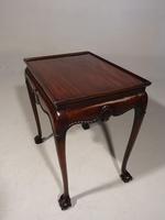 Very Shapely Mid 19th Century Mahogany Silver Table (2 of 5) Very Shapely Mid 19th Century Mahogany Silver Table (2 of 5)