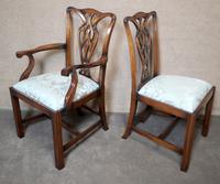 Set of Eight Mahogany Chippendale Style Chairs G.t.rackstraw - Droitwich (4 of 12) Set of Eight Mahogany Chippendale Style Chairs G.t.rackstraw - Droitwich (4 of 12)