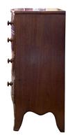 Early 19th Century Flame Mahogany Bow Chest (5 of 7) Early 19th Century Flame Mahogany Bow Chest (5 of 7)