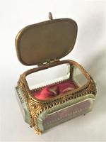 European Glass & Ormolu Scenic Trinket Box (7 of 7) European Glass & Ormolu Scenic Trinket Box (7 of 7)