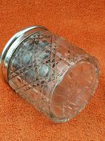 Antique Sterling Silver Hallmarked Cut Glass Faux Tortoise Shell Jar C1897 London (5 of 8) Antique Sterling Silver Hallmarked Cut Glass Faux Tortoise Shell Jar C1897 London (5 of 8)