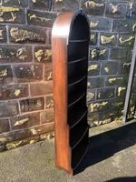 Antique Slim Oak Domed Top Open Bookcase (6 of 8) Antique Slim Oak Domed Top Open Bookcase (6 of 8)
