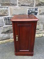 Antique Mahogany Bedside Cabinet (7 of 10) Antique Mahogany Bedside Cabinet (7 of 10)