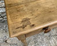 Antique Pine Side Table with Drawer (11 of 14) Antique Pine Side Table with Drawer (11 of 14)