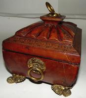Regency Leather Covered Work Box (4 of 7) Regency Leather Covered Work Box (4 of 7)
