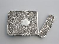 Victorian Silver Castle-top Card Case - St Luke's Church, Liverpool by Nathaniel Mills, Birmingham, 1845 (11 of 12) Victorian Silver Castle-top Card Case - St Luke's Church, Liverpool by Nathaniel Mills, Birmingham, 1845 (11 of 12)
