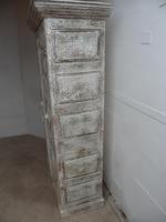 Handmade Indian Mango & Teak Large Painted White & Green 2 Door Storage Cupboard (2 of 7) Handmade Indian Mango & Teak Large Painted White & Green 2 Door Storage Cupboard (2 of 7)