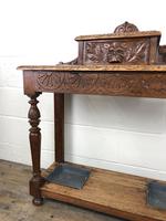 Antique Victorian Carved Oak Hall Stand (9 of 14) Antique Victorian Carved Oak Hall Stand (9 of 14)