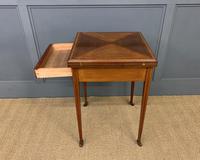 Edwardian Inlaid Mahogany Envelope Card Table (11 of 14) Edwardian Inlaid Mahogany Envelope Card Table (11 of 14)
