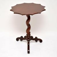 Antique William IV Mahogany Barley Twist Table (3 of 8) Antique William IV Mahogany Barley Twist Table (3 of 8)