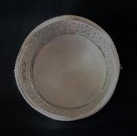Silver Plate on Copper Reticulated Bottle Holder (5 of 5) Silver Plate on Copper Reticulated Bottle Holder (5 of 5)