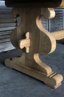 Large French Bleached Oak Trestle Farmhouse Dining Table (5 of 14) Large French Bleached Oak Trestle Farmhouse Dining Table (5 of 14)