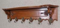 Carved Oak Continental Hanging Rack (2 of 10) Carved Oak Continental Hanging Rack (2 of 10)