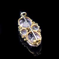 Antique Amethyst Gold on Silver Filigree Brooch Pin (5 of 9) Antique Amethyst Gold on Silver Filigree Brooch Pin (5 of 9)