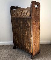 Arts and Craffts Oak Bookcase Magazine Rack (4 of 4) Arts and Craffts Oak Bookcase Magazine Rack (4 of 4)