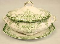 Antique Sauce Tureen on Stand (4 of 6) Antique Sauce Tureen on Stand (4 of 6)