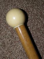Antique Fawn Coloured Canopy Umbrella With Billiard Inspired Ball Handle (14 of 14) Antique Fawn Coloured Canopy Umbrella With Billiard Inspired Ball Handle (14 of 14)